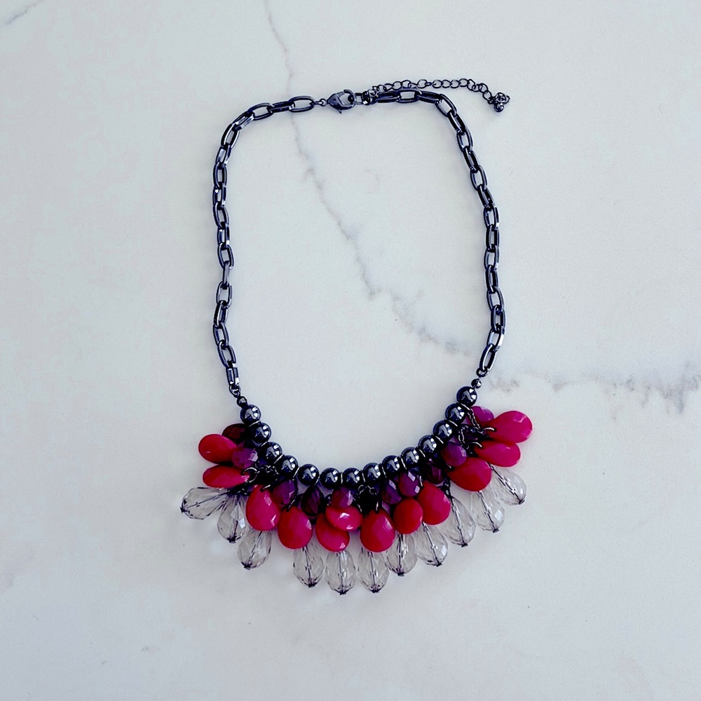 ✨ 3 for $20 ✨ Pink & Purple Necklace